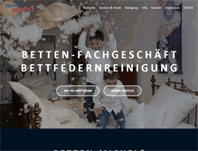 Tablet Screenshot of betten-michel.com
